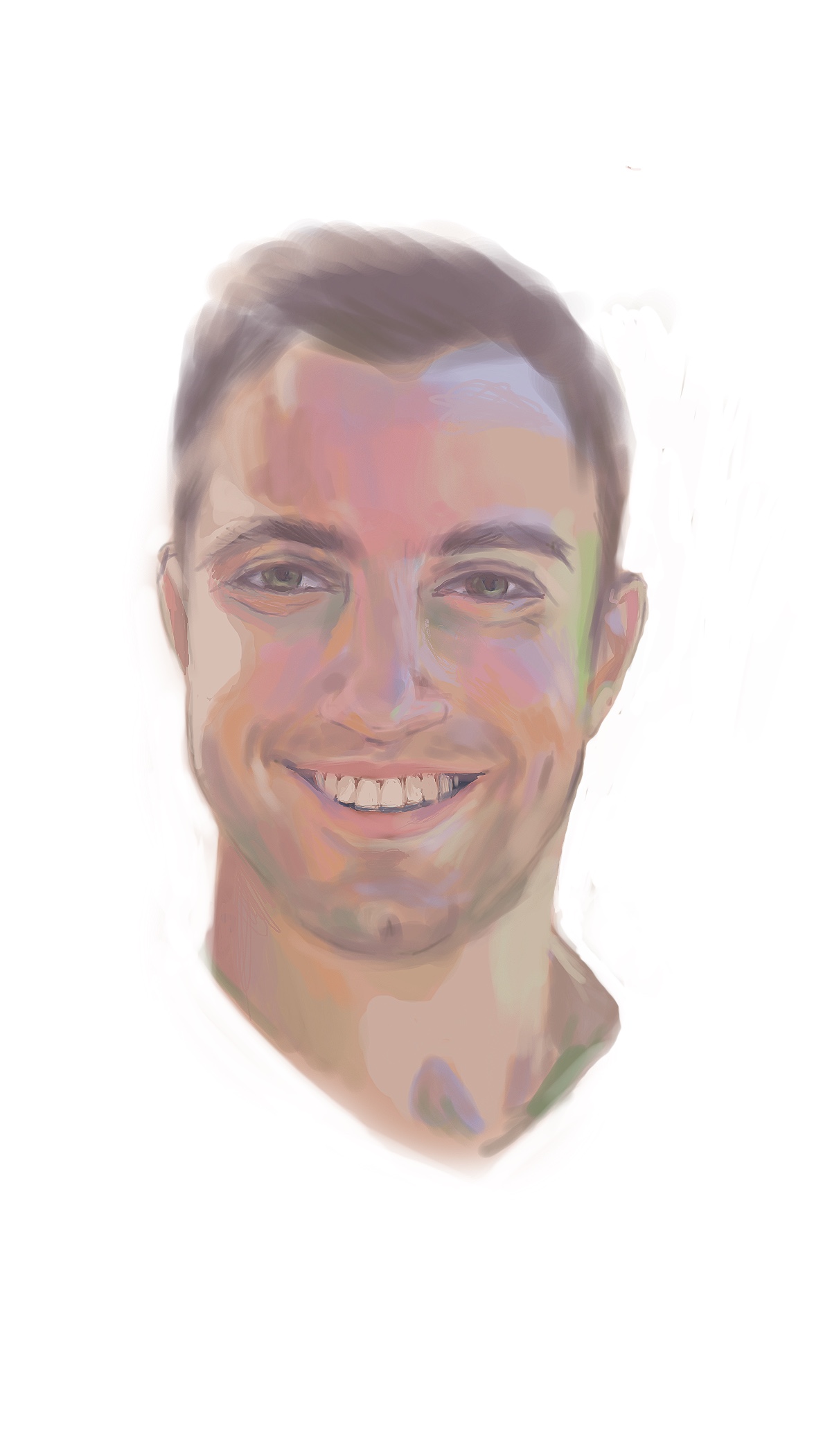 Portrait drawing of Jorge