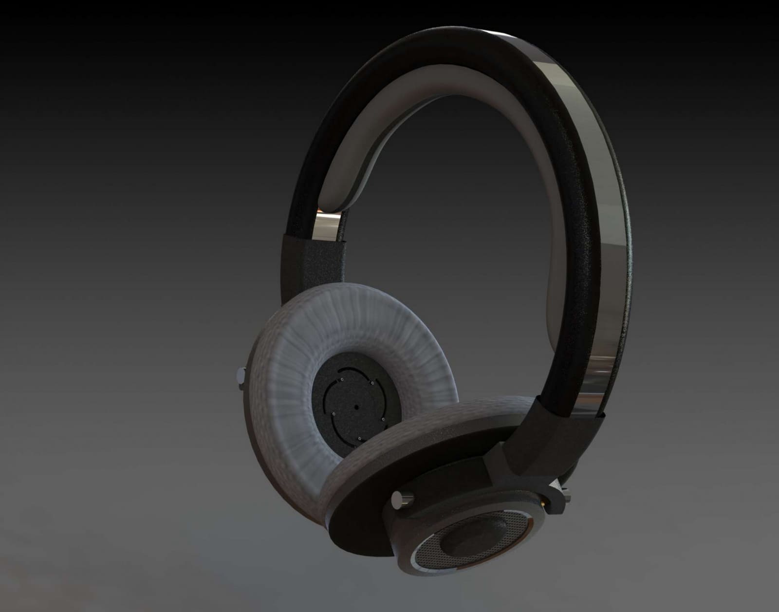 Adjustable headphone product design concept